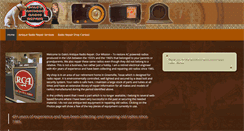 Desktop Screenshot of dalesantiqueradio.com